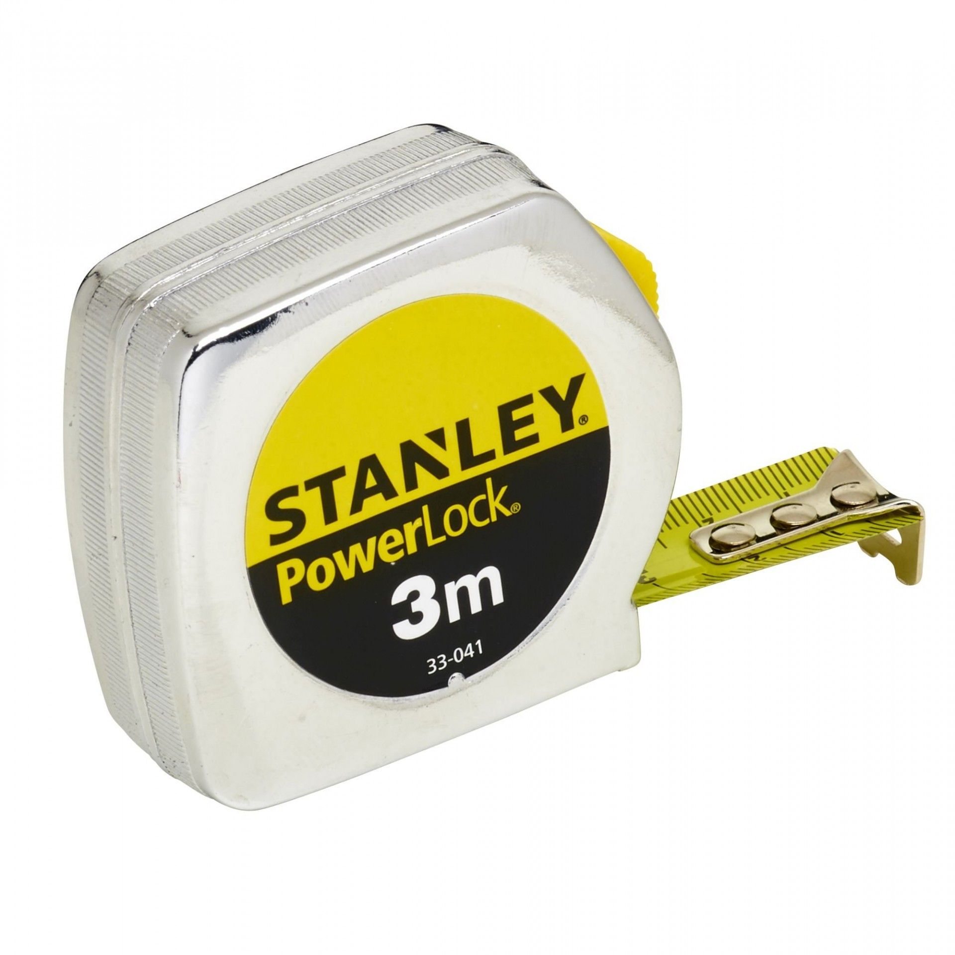 Fita métrica Powerlock Classic 3m x 12,7 mm -Caixa metálica refª 0-33-218 STANLEY