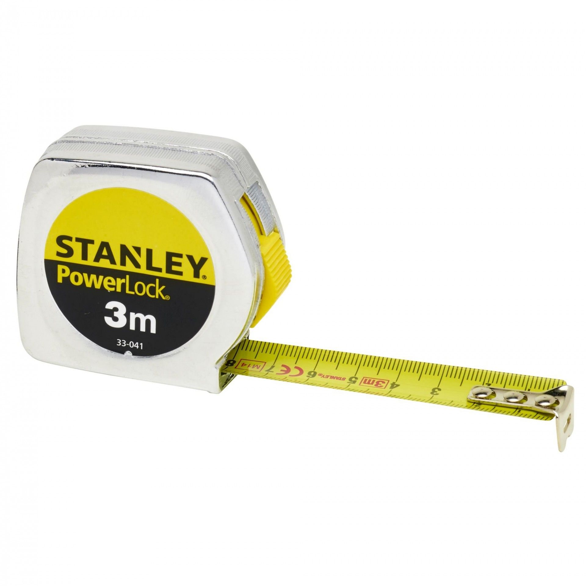 Fita métrica Powerlock Classic 3m x 12,7 mm -Caixa metálica refª 0-33-218 STANLEY