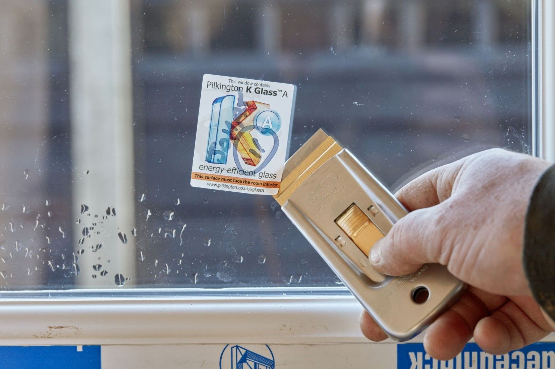 Raspador de vidros Profissional refª 0-28-500 STANLEY