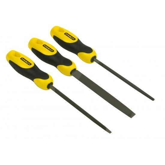 Jogo 3 limas 6" / 150 mm refª 0-22-445 STANLEY Jogo 3 limas 6" / 150 mm refª 0-22-445 STANLEY