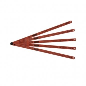 Lminas serra p/metal 5p, 18, 24 e 32dpp ref 0-15-900 STANLEY