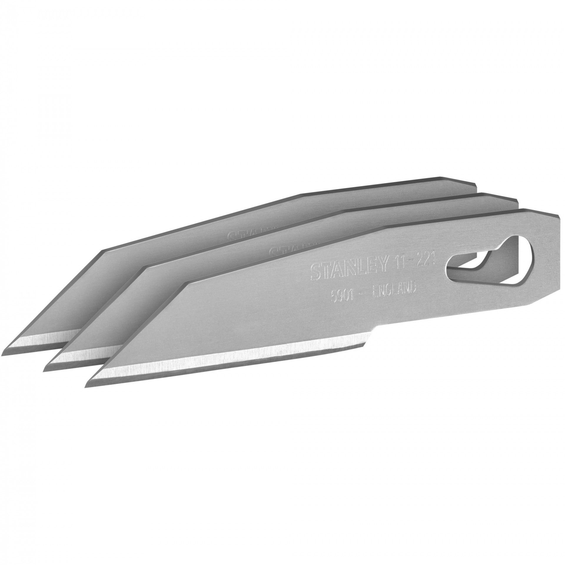 Lâmina de X-acto reta 5901 refª 0-11-221 STANLEY