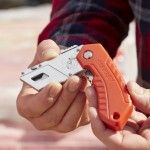 Faca de segurança dobrável refª 0-10-243 STANLEY Faca de segurança dobrável refª 0-10-243 STANLEY