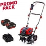 Enxada a Bateria Einhell GP-CR 36/45 Li E BL - Solo [3431220] + 2 baterias 4.0Ah [4511489] + Carrega