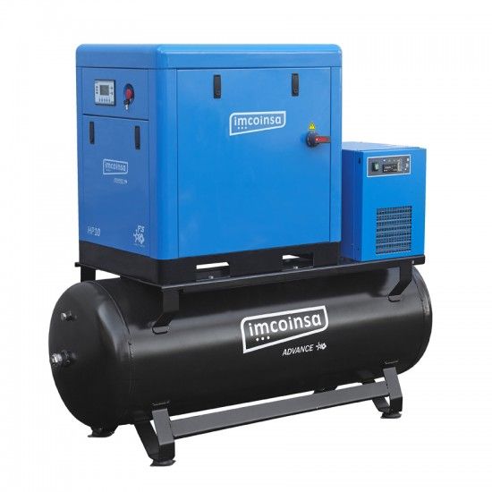Compressor de parafuso 400V 50Hz 500L, 10Hp, 900 Lpm (compressor + tanque +secador) refª 0Z8105 IMCO Compressor de parafuso 400V 50Hz 500L, 10Hp, 900 Lpm (compressor + tanque +secador) refª 0Z8105 IMCO