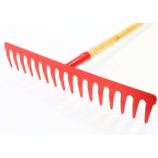 Ancinho, cabo Madeira, 16 Dentes ref 90145 MADER