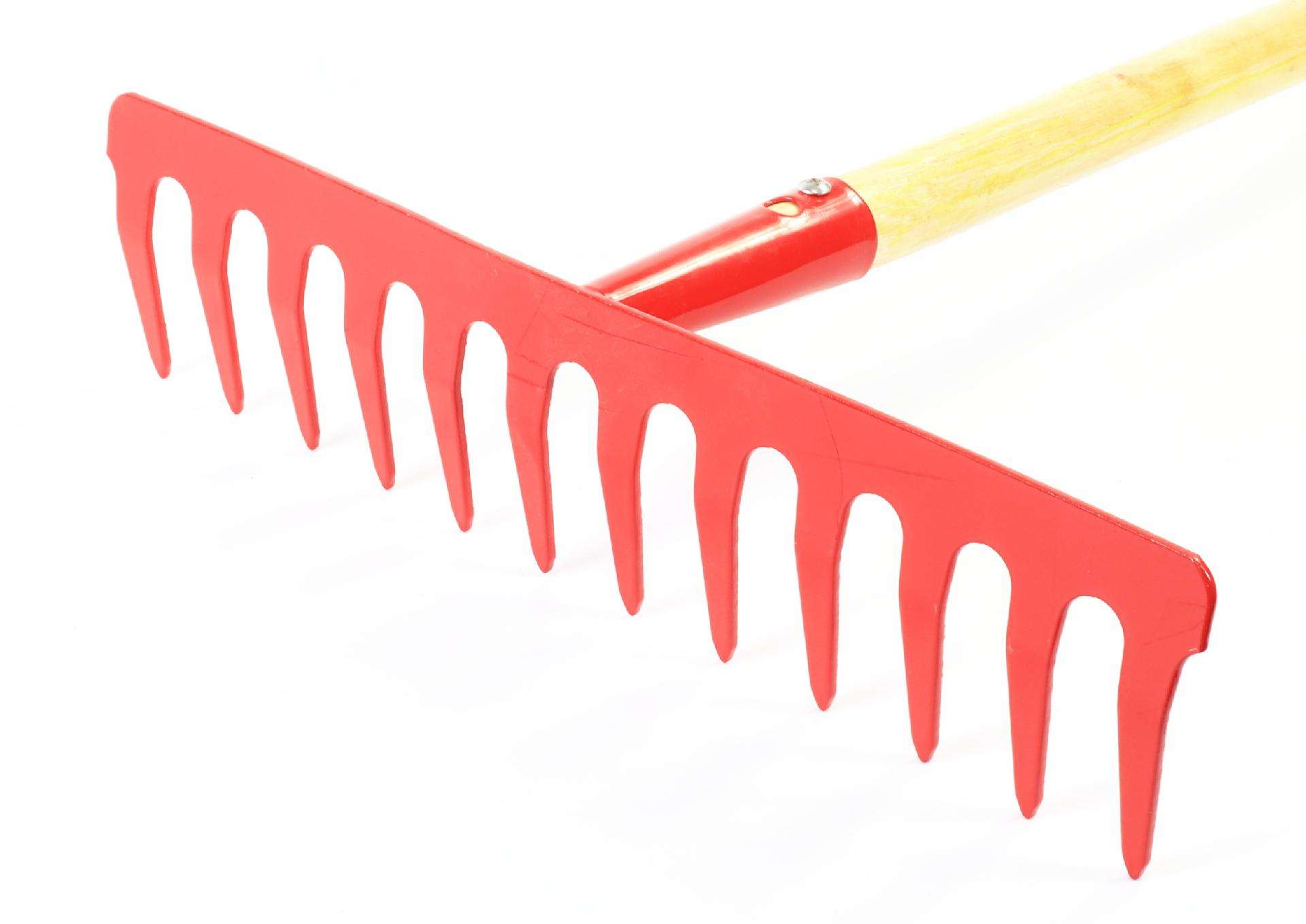 Ancinho, cabo Madeira, 12 Dentes refª 90143 MADER