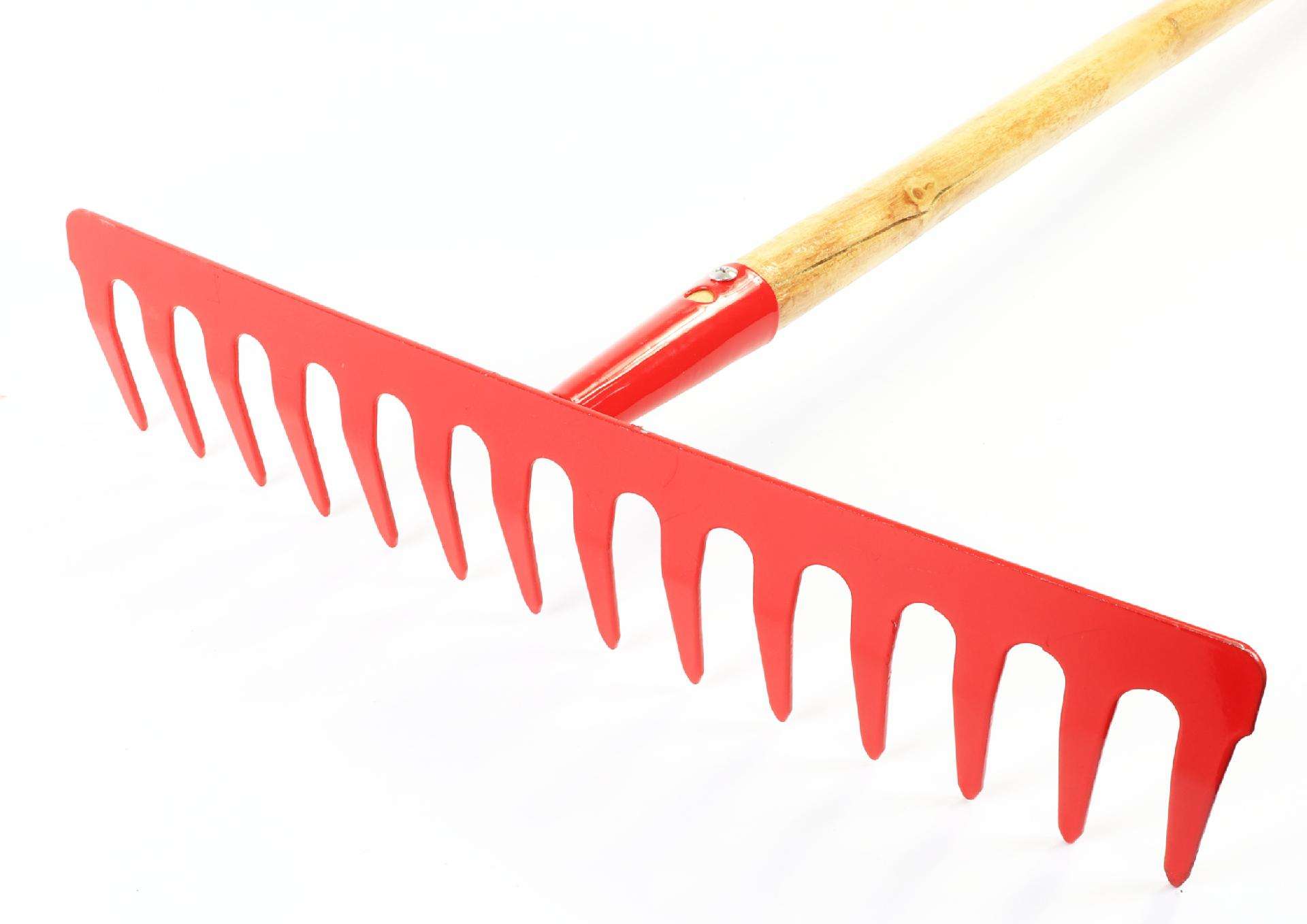 Ancinho, cabo Madeira, 14 Dentes refª 90144 MADER