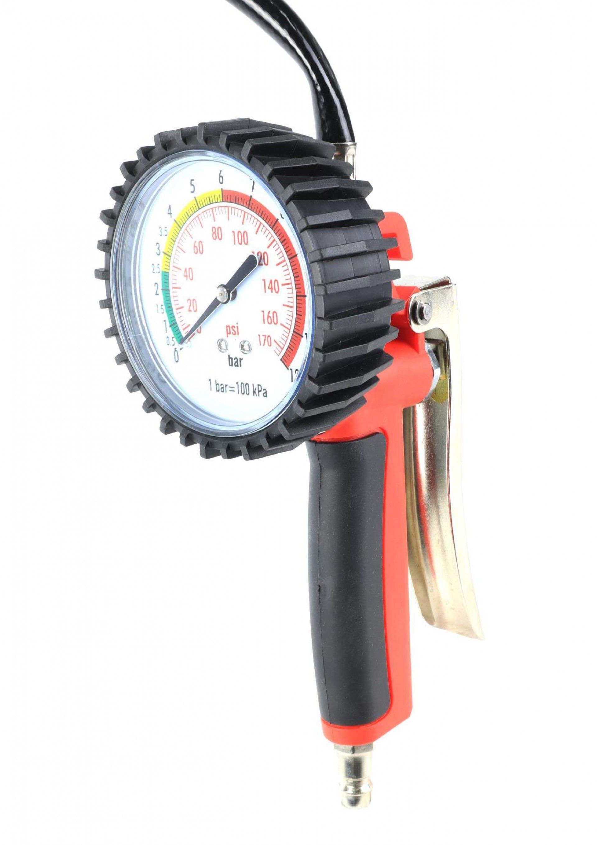 Pistola com Manómetro, 1/4, 1 m refª 34906 MADER