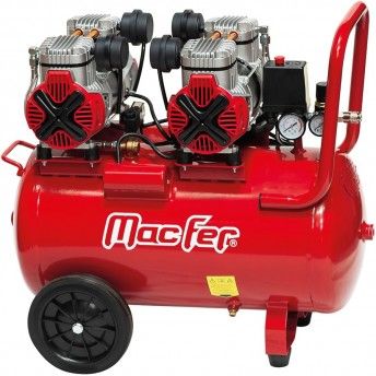 Compressor silencioso 50L 4Hp 2 motores CA4407 refª 044.0007 Macfer Compressor silencioso 50L 4Hp 2 motores CA4407 refª 044.0007 Macfer