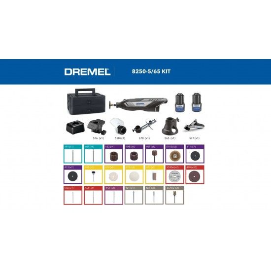Multifunções sem fios 8250 JF refª F0138250JF Dremel Multifunções sem fios 8250 JF refª F0138250JF Dremel