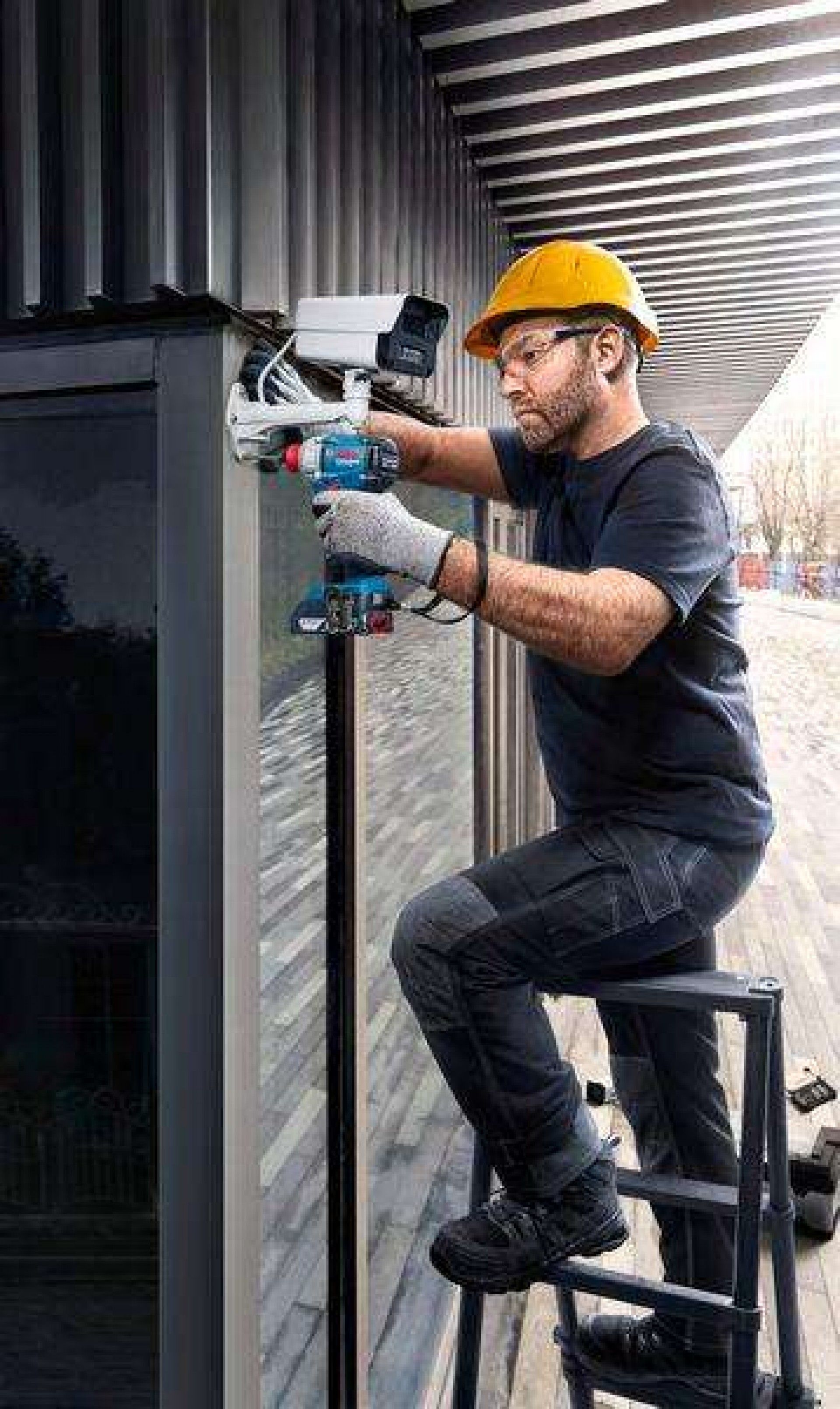 Kit ferramentas sem fio Aparafusadora GSR 18V-65 + Chave impacto GDX 18V-285 + Martelo GBH 18V-22 Pr