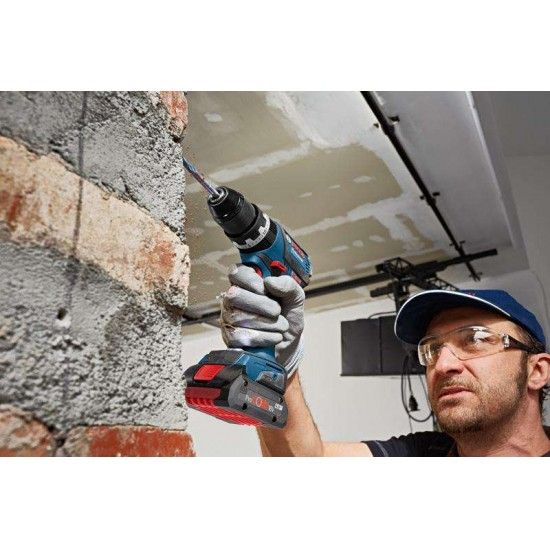 Kit ferramentas sem fio  Aparafusadora GSR 18V-90 C + Chave impacto GDX 18V-210 C + Martelo GBH 18V-