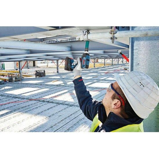 Kit ferramentas sem fio  Aparafusadora GSR 18V-90 C + Chave impacto GDX 18V-210 C + Martelo GBH 18V-