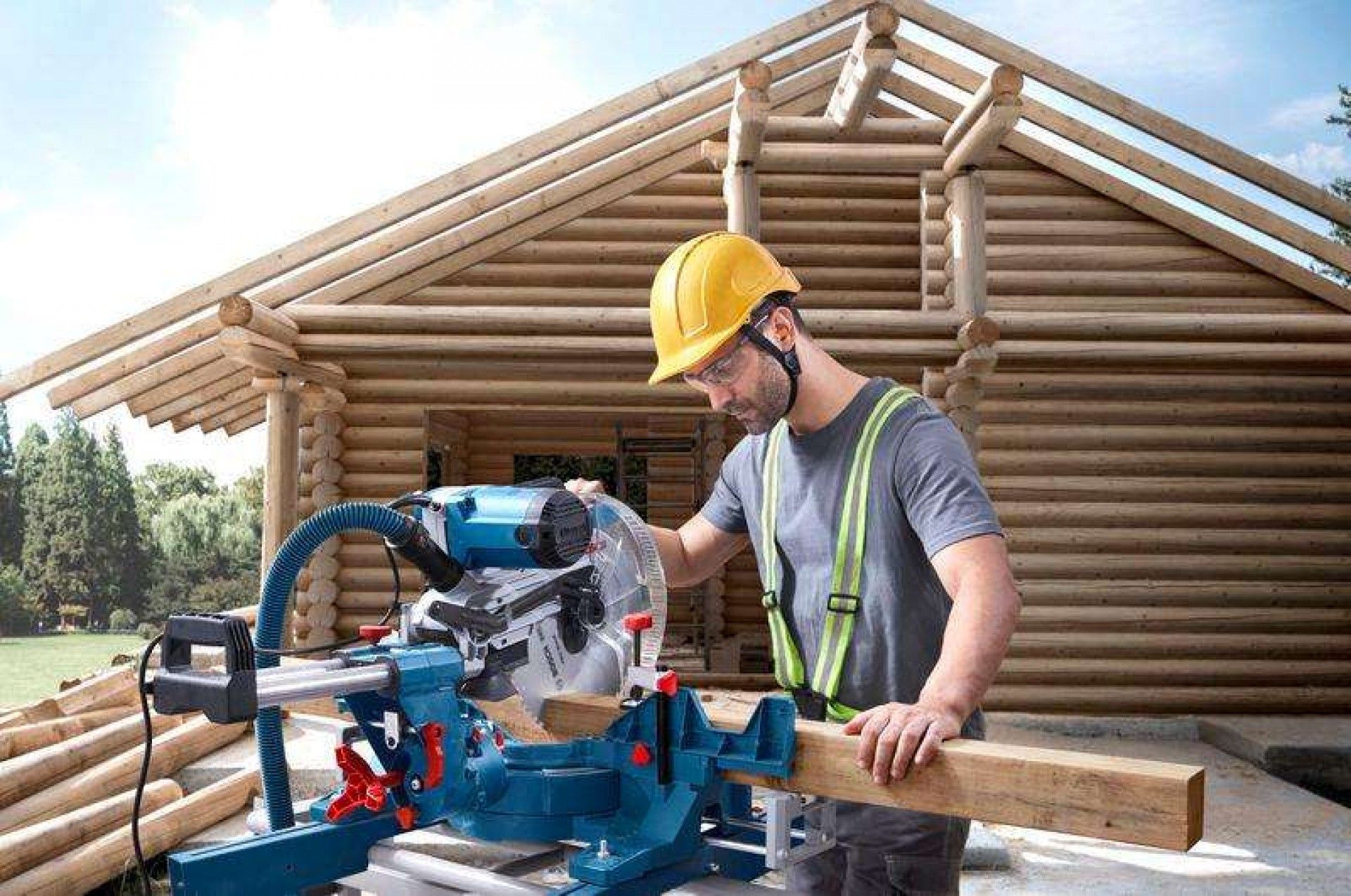 Serra ½ esquadria GCM 340-305 D Professional refª 0601B60000 BOSCH