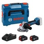 Mini-rebarbadora a bateriaGWX 18V-8 (125 mm) Professional refª 06019N9102 BOSCH Mini-rebarbadora a bateriaGWX 18V-8 (125 mm) Professional refª 06019N9102 BOSCH