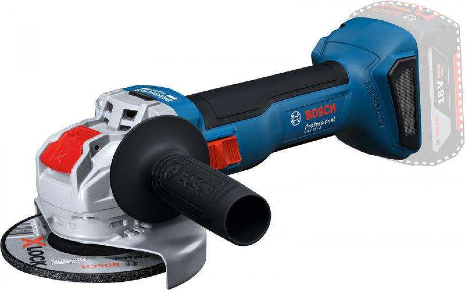 Mini-rebarbadora a bateriaGWX 18V-8 (125 mm) Professional refª 06019N9101 BOSCH