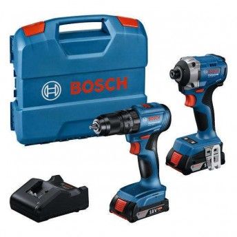 Aparafusadoras c/percusso GSB 185-LI + GDR 18V-215 Professional ref 06019N2024 BOSCH
