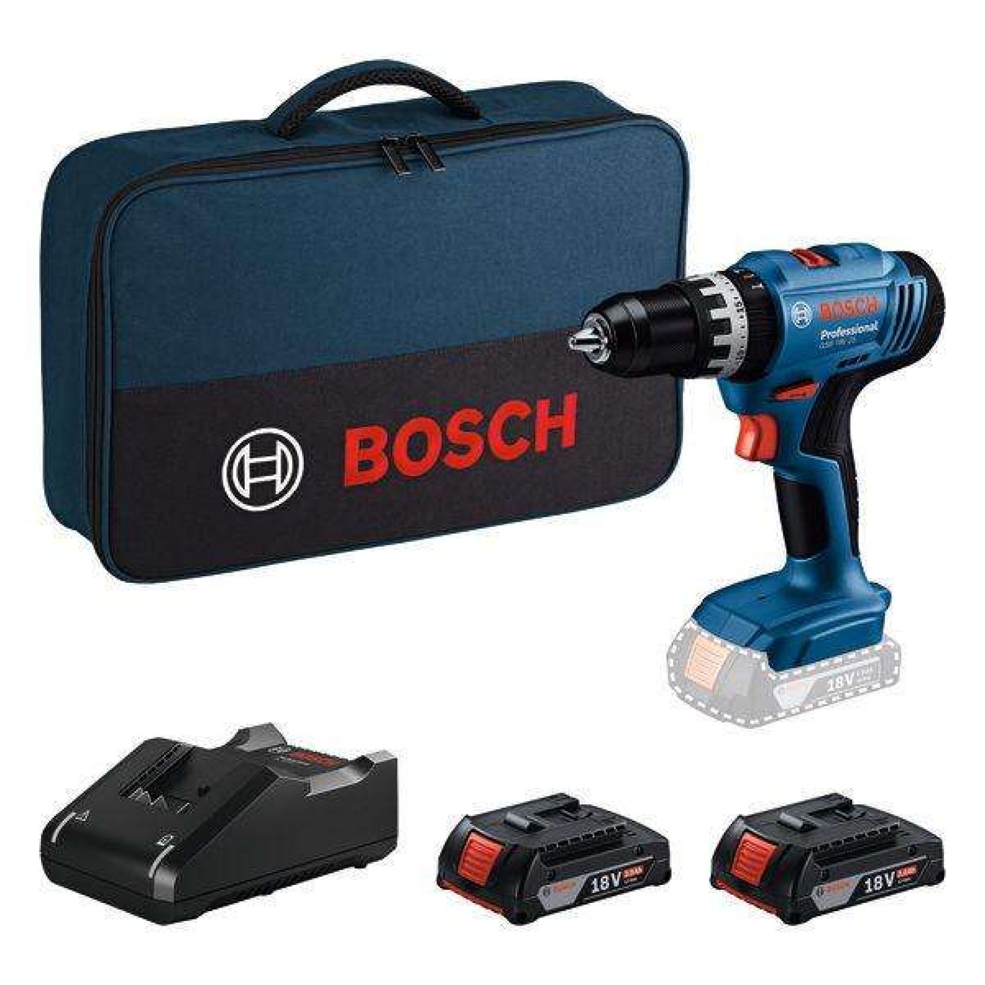 Aparafusadoras c/percussão GSB 18V-25 Professional refª 06019K9306 BOSCH