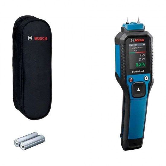 Medidor de umidade com higrmetro GMP 2-15+ bolsa ref 0601078100 BOSCH