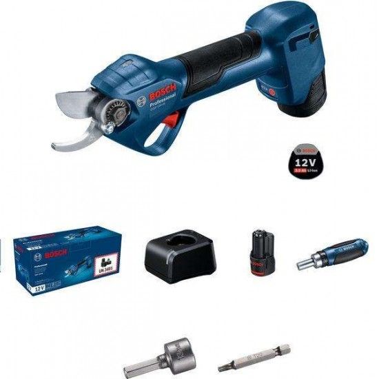 Tesoura de poda a bateria GGP 12V-25 Set ref 06008D8100 BOSCH