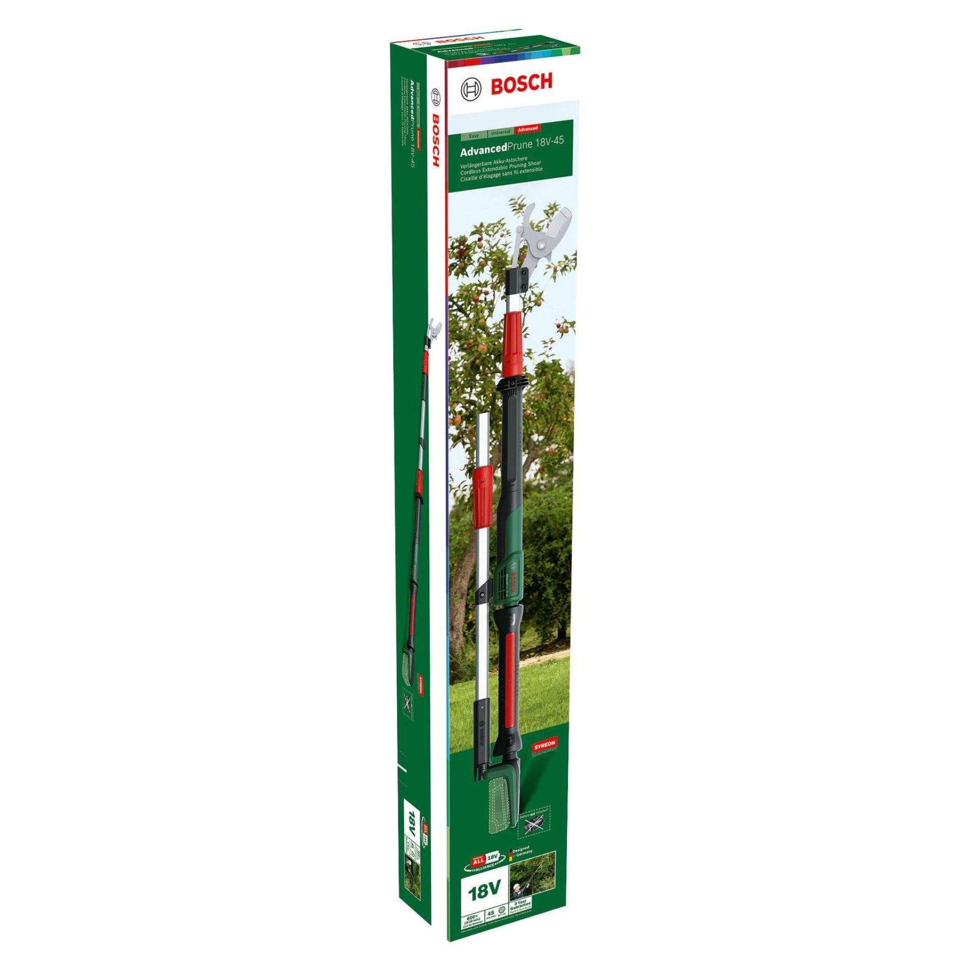 Podadora sem fio AdvancedPrune 18V-45 (long) (BT) refª 06008C5002 BOSCH