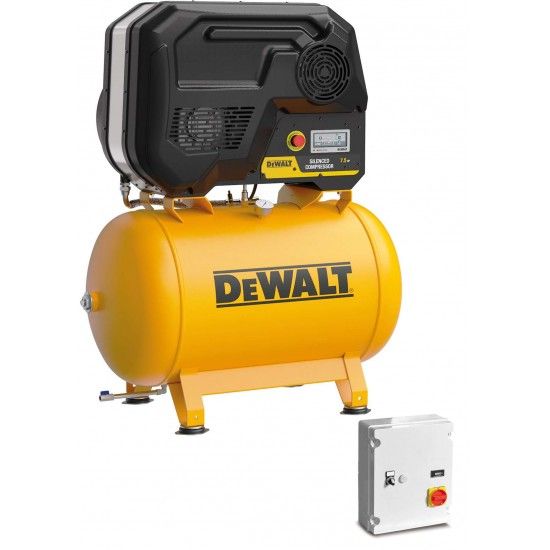 Compressor 7,5Hp, 270L 872L/min, 10Bar,  400V  65 dB refª DXCMS75T270SDE DeWalt Compressor 7,5Hp, 270L 872L/min, 10Bar,  400V  65 dB refª DXCMS75T270SDE DeWalt