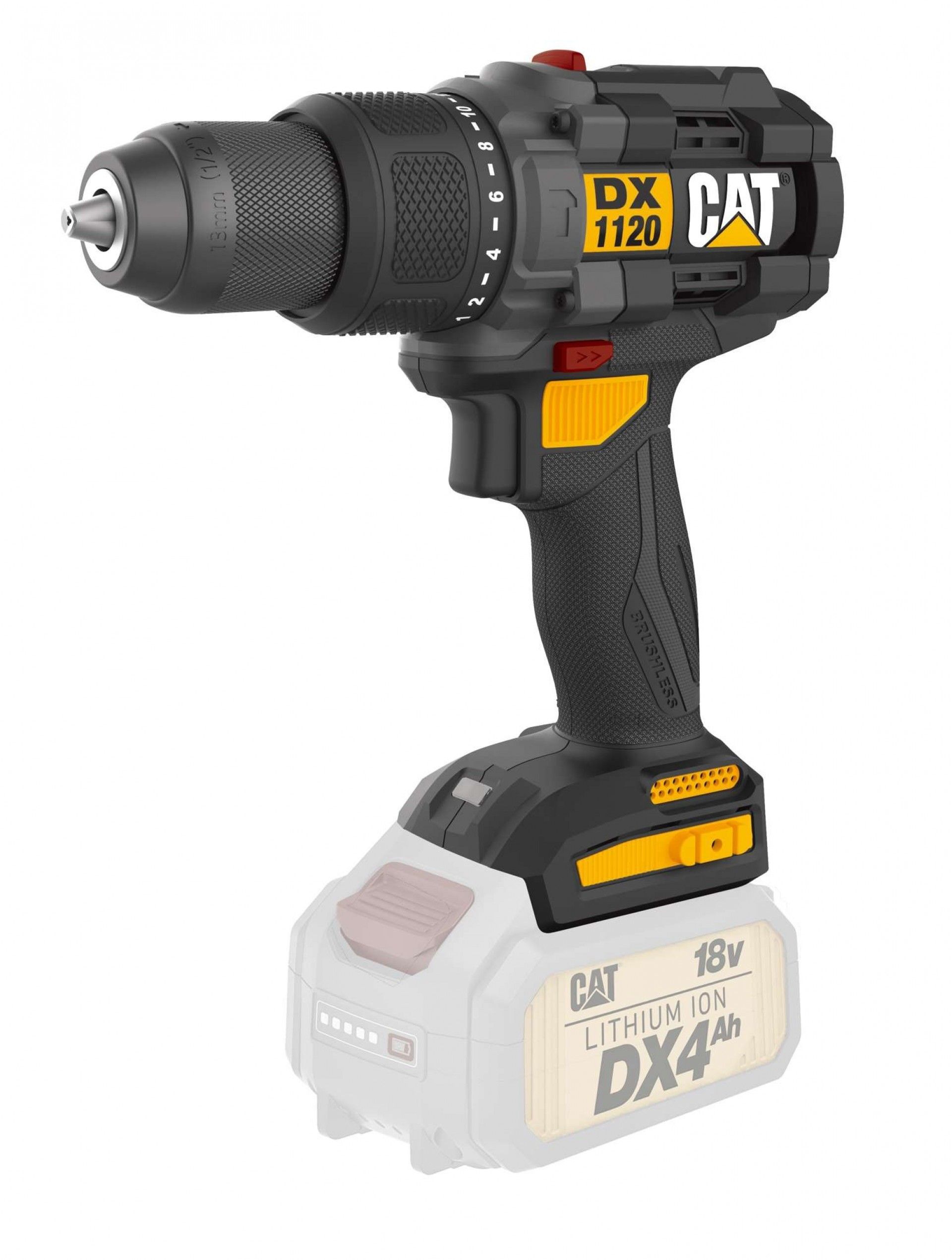 Kit 18v Aparafusadora DX1120 + Martelo DX2150 + Rebarbadora DX3131 + 2 baterias 4Ah + carregador +