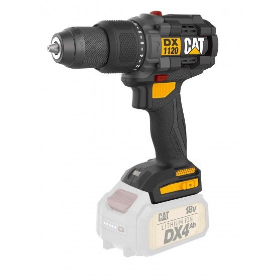 Kit 18v  Aparafusadora DX1120 + Martelo DX2150 + Rebarbadora DX3131 + 2 baterias 4Ah + carregador + 