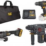 Kit1 18v  Aparafusadora DX1120 + Martelo DX2150 + Rebarbadora DX3131 + 2 baterias 4Ah + carregador +