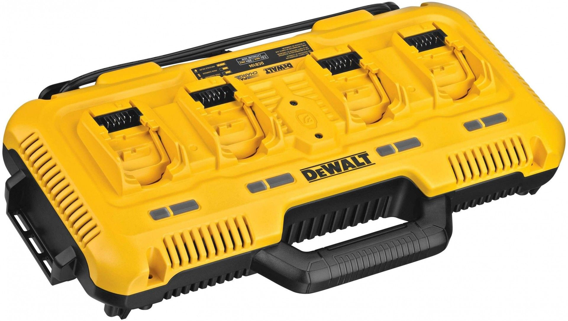 Carregador rápido 4 Portas XR refª DCB104-QW DEWALT