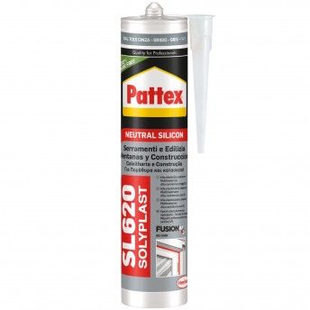 Silicone neutro SL620 cinza 300ml ref 2158982 Pattex