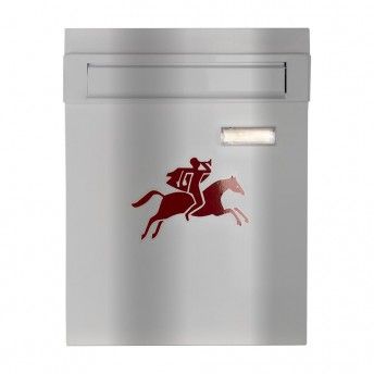 Caixa Correio Inox Entrada Frente e Porta Atrs n5 ref FCCIEFPA FLUX_OUTLET