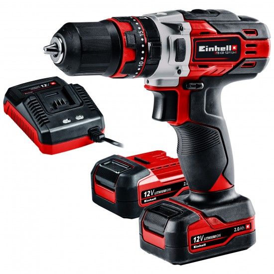 Aparafusadora c/percusso TE-CD 12/1 Li-i (2x2,0Ah) ref 4513890 EINHELL_OUTLET