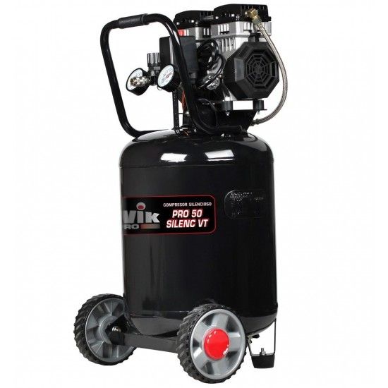 COMPRESSOR VERTICAL SILENCIOSO 50L 1.5HP CA-PRO50SVT CEVIK_OUTLET