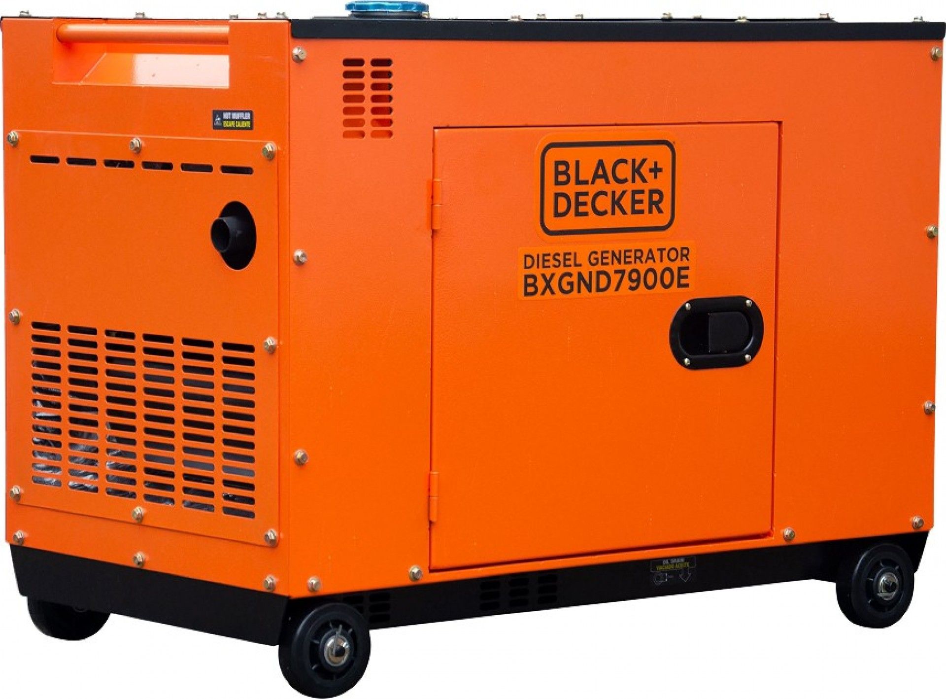 Gerador diesel silencioso 400/230v 7.9KVA refª BXGND7900E Black Decker