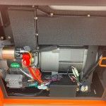 Gerador diesel silencioso 400/230v 7.9KVA ref BXGND7900E Black Decker