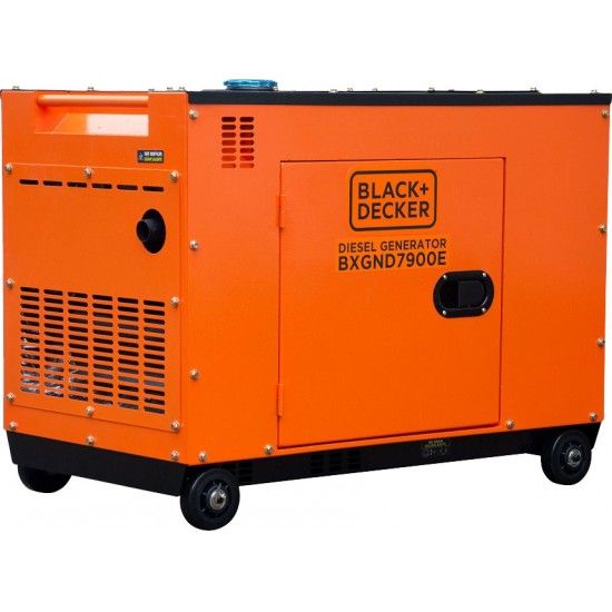 Gerador diesel silencioso 400/230v 7.9KVA ref BXGND7900E Black Decker