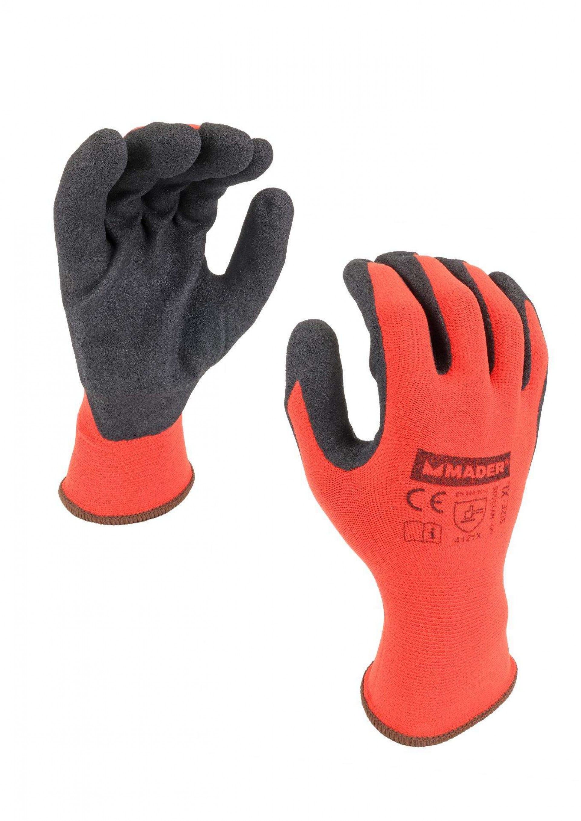 Luvas de Proteção, Nylon + Spandex, Nitrilo, XL refª 96443 MADER