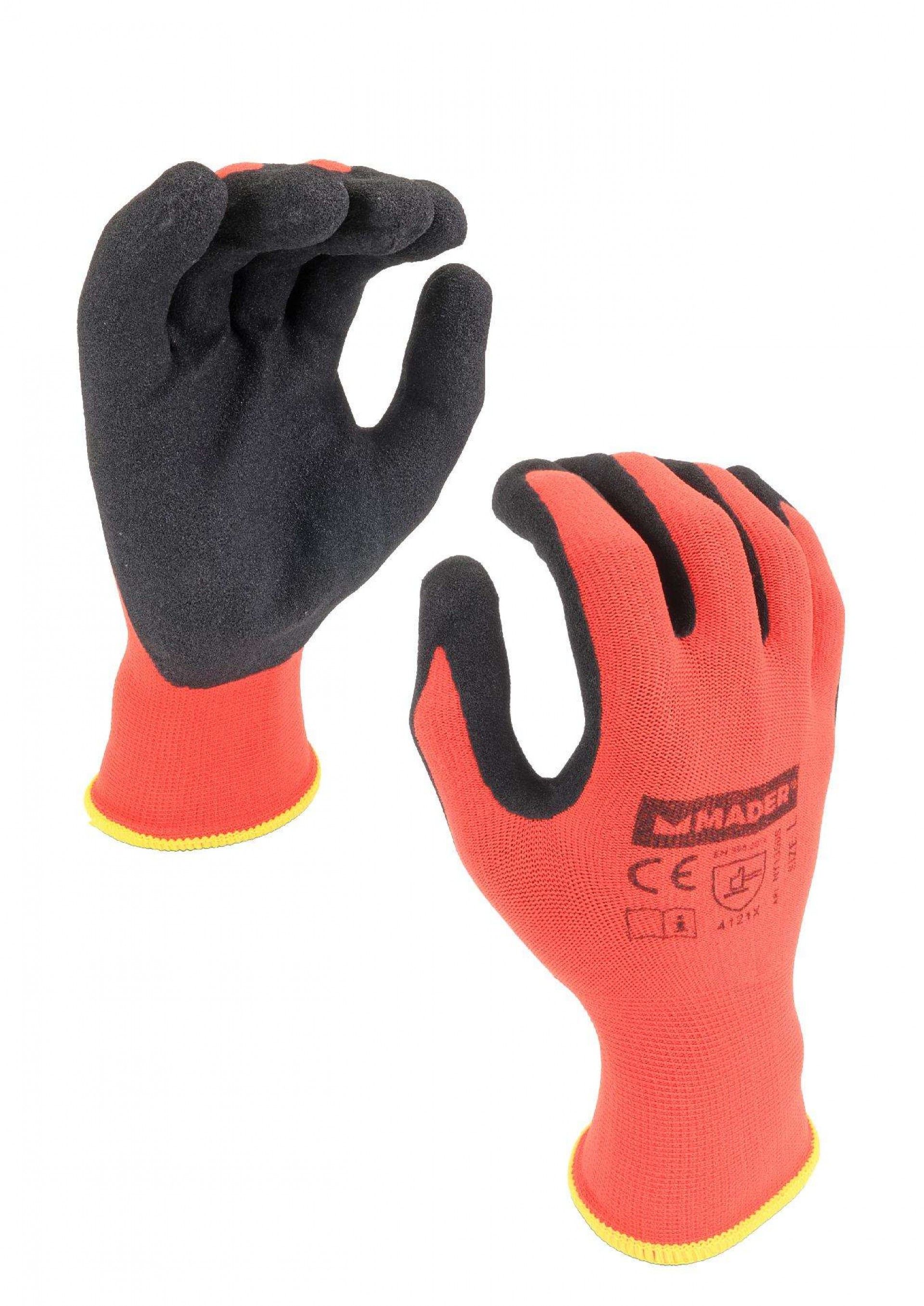 Luvas de Proteção, Nylon + Spandex, Nitrilo, L refª 96442 MADER