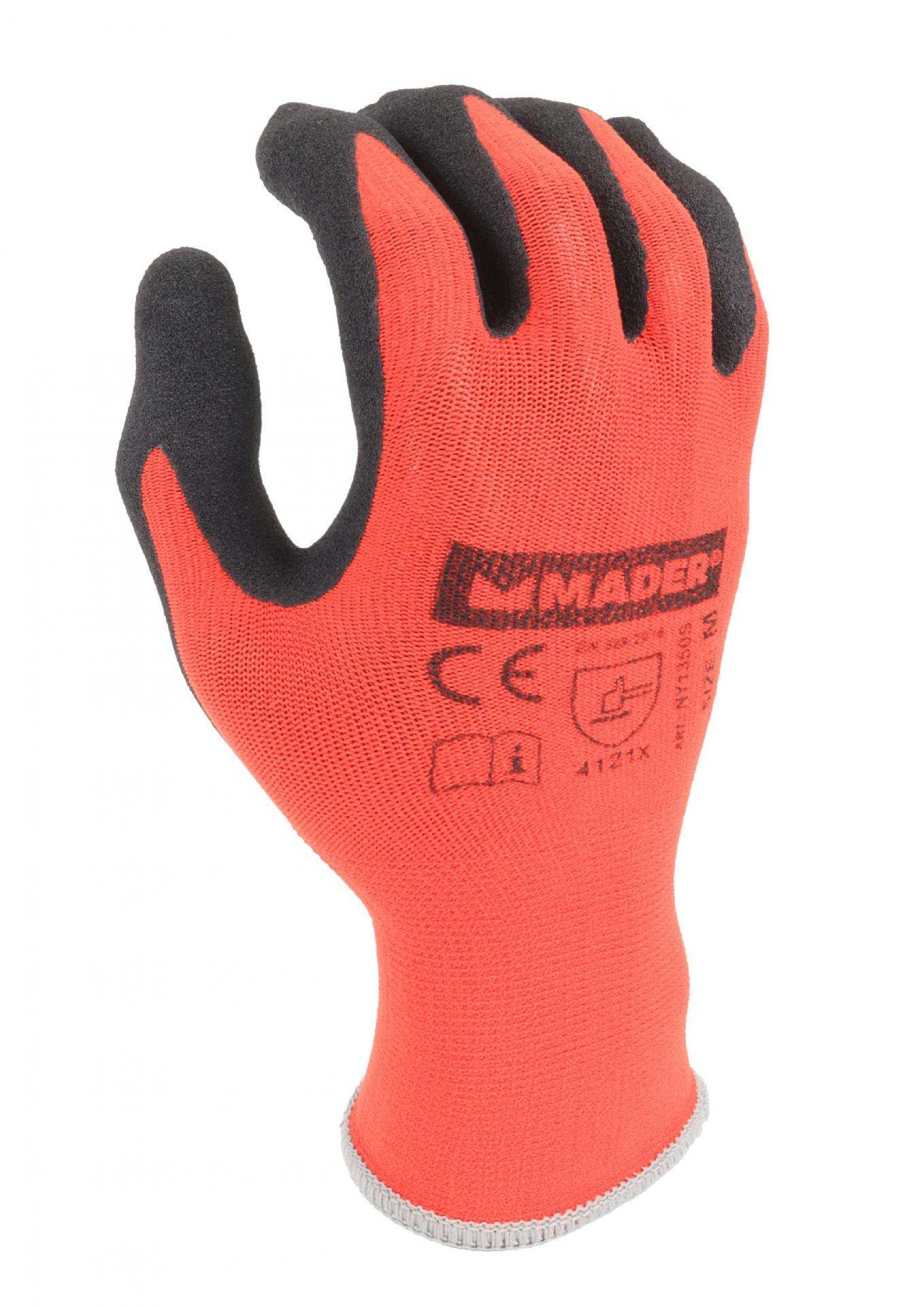 Luvas de Proteção, Nylon + Spandex, Nitrilo, M refª 96441 MADER