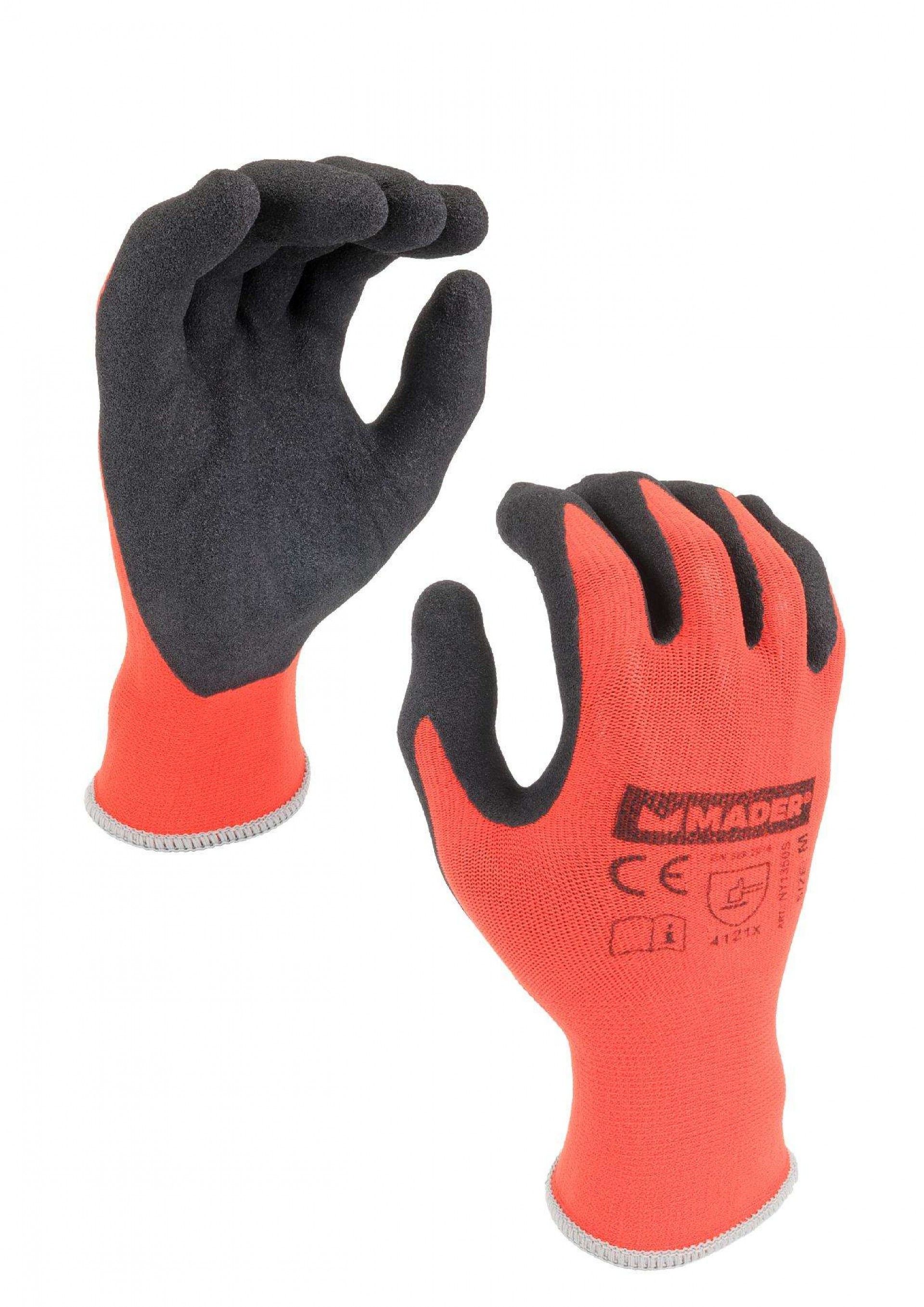 Luvas de Proteção, Nylon + Spandex, Nitrilo, M refª 96441 MADER