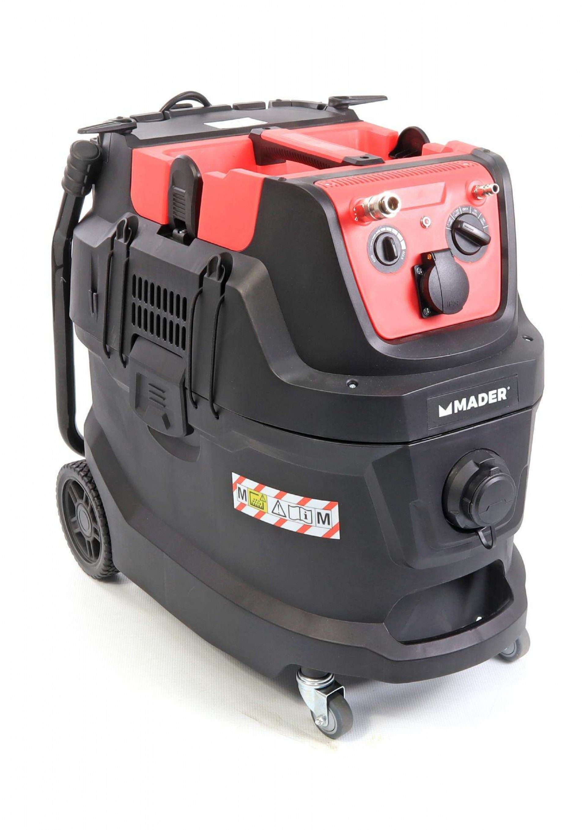 Aspirador para Construção, Pó / Líquidos, 40L, 1600W, c/ Tomada refª 63343 MADER