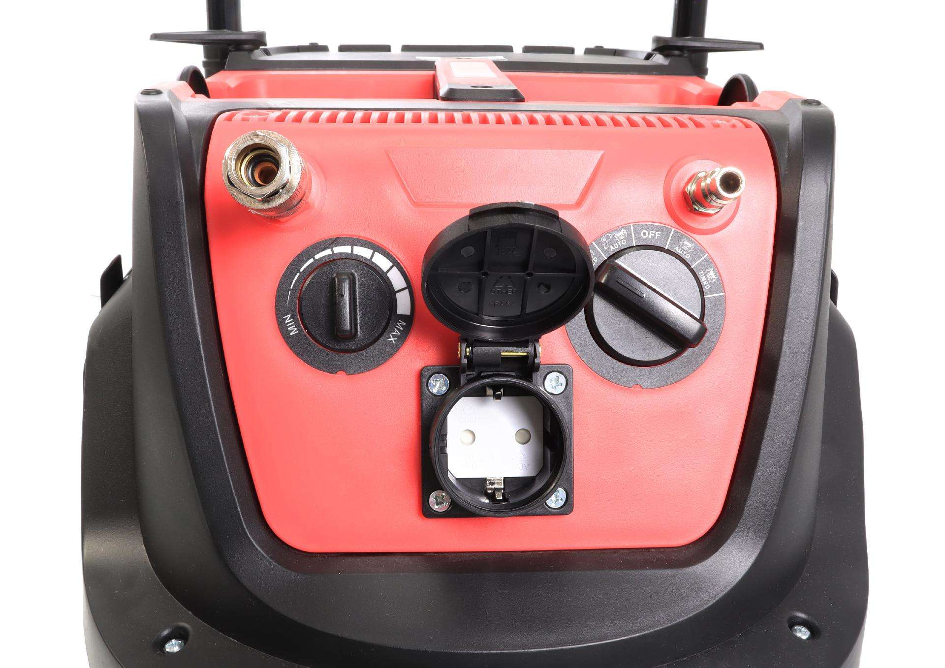 Aspirador para Construção, Pó / Líquidos, 40L, 1600W, c/ Tomada refª 63343 MADER