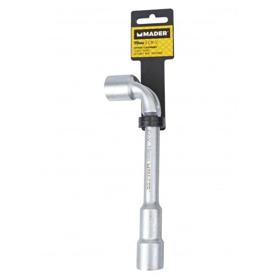 Chave de Cachimbo, 19mm, Chrome Vanadium refª 61666 MADER Chave de Cachimbo, 19mm, Chrome Vanadium refª 61666 MADER