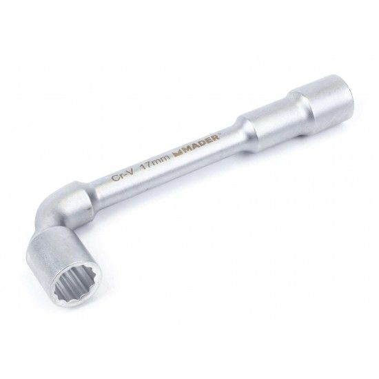 Chave de Cachimbo, 17mm, Chrome Vanadium refª 61665 MADER Chave de Cachimbo, 17mm, Chrome Vanadium refª 61665 MADER