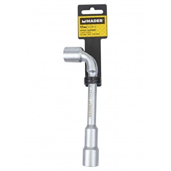 Chave de Cachimbo, 17mm, Chrome Vanadium refª 61665 MADER Chave de Cachimbo, 17mm, Chrome Vanadium refª 61665 MADER