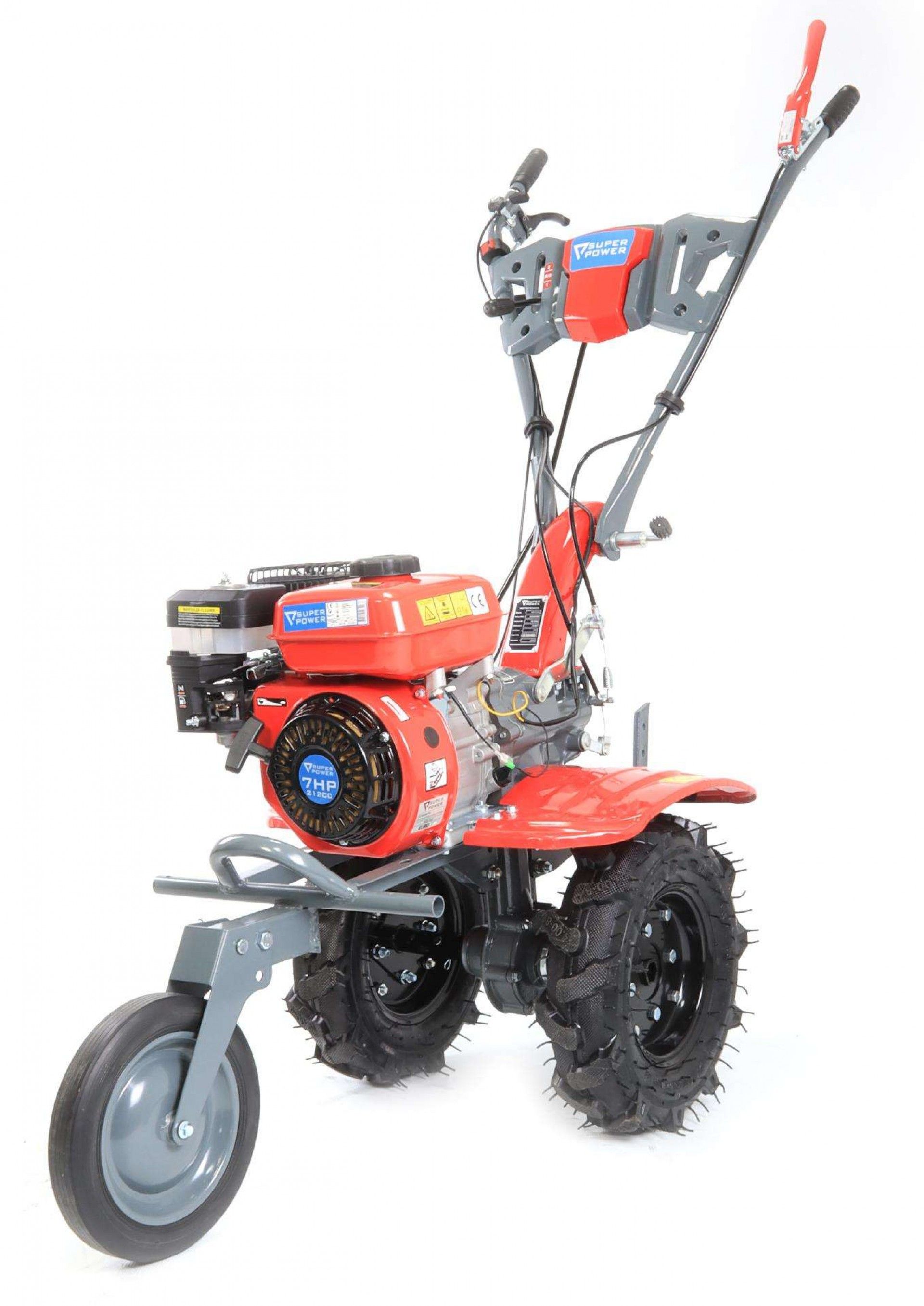 Motoenxada, 212cc, 3 Velocidades  refª 48406 SUPER POWER