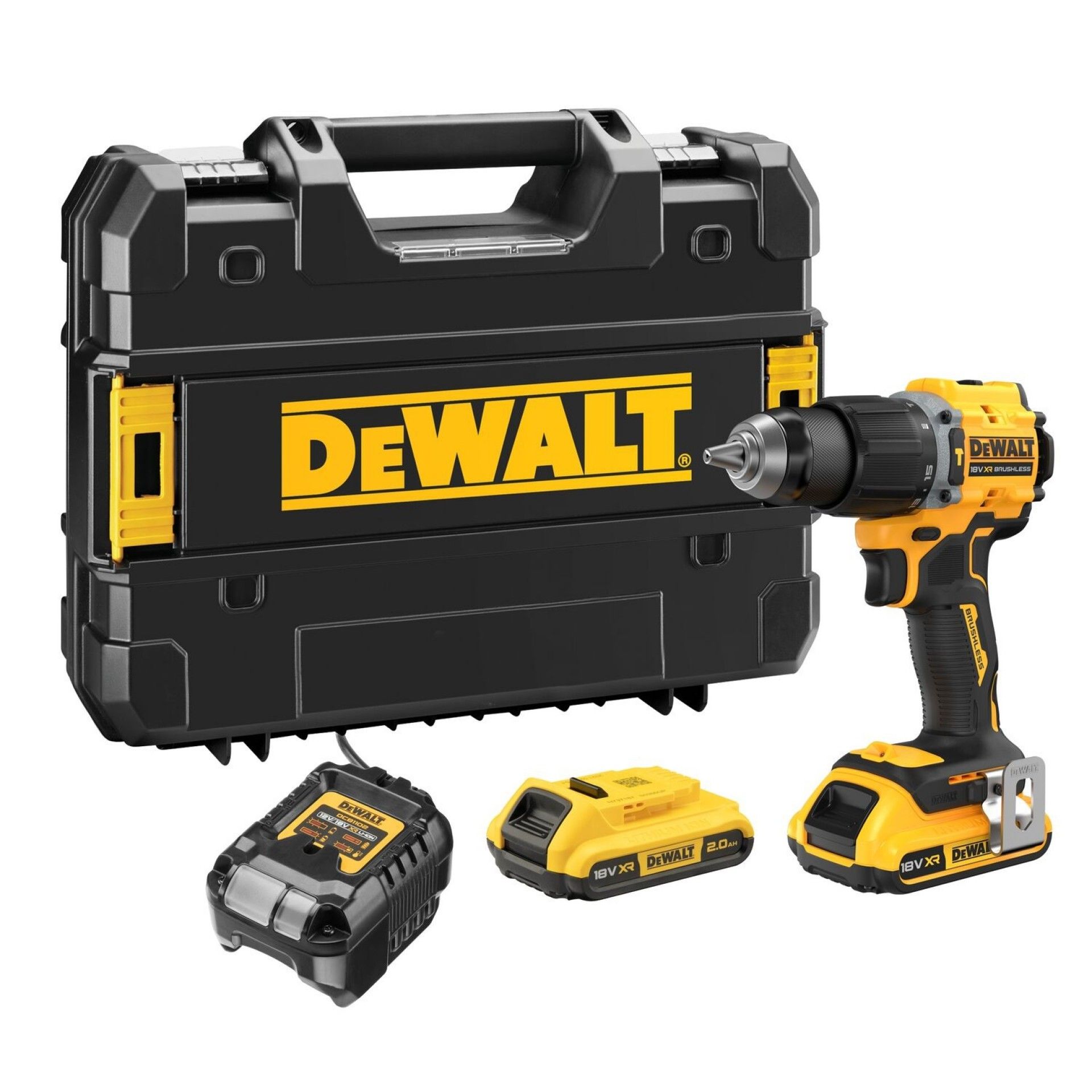 Aparafusadora 18V 2 baterias 2.0Ah refª DCD799D2T-QW DEWALT