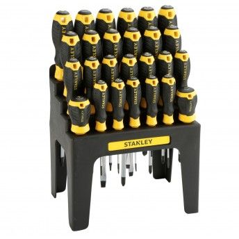 Kit chaves fendas 26pç refª STHT0-62142 STANLEY Kit chaves fendas 26pç refª STHT0-62142 STANLEY